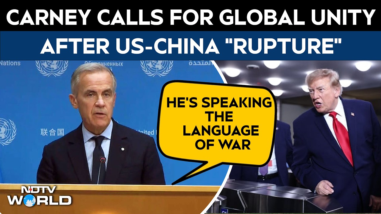 UNGA 2026 | Canada PM Mark Carney Presents Vision For Cooperation In A Divided World