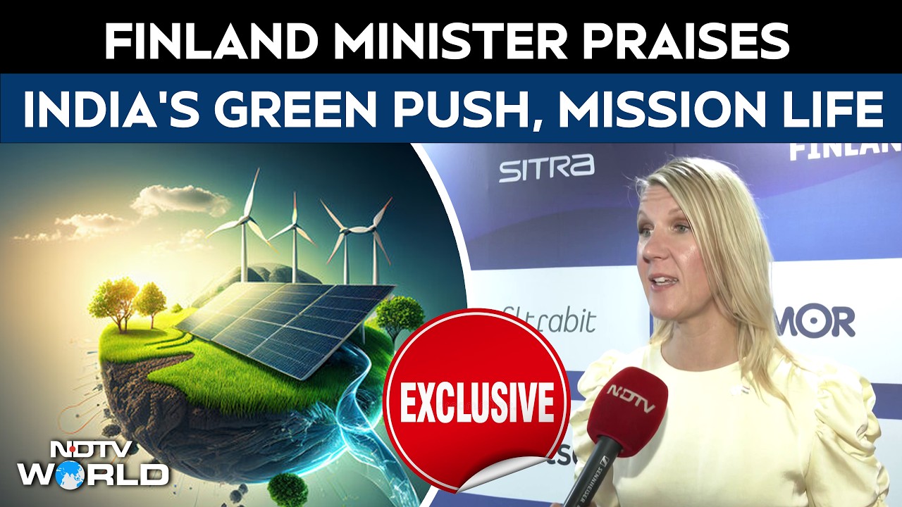 Finland Minister Sari Multala Hails India-Finland Green Cooperation, Praises PM Modi&rsquo;s Mission LiFE
