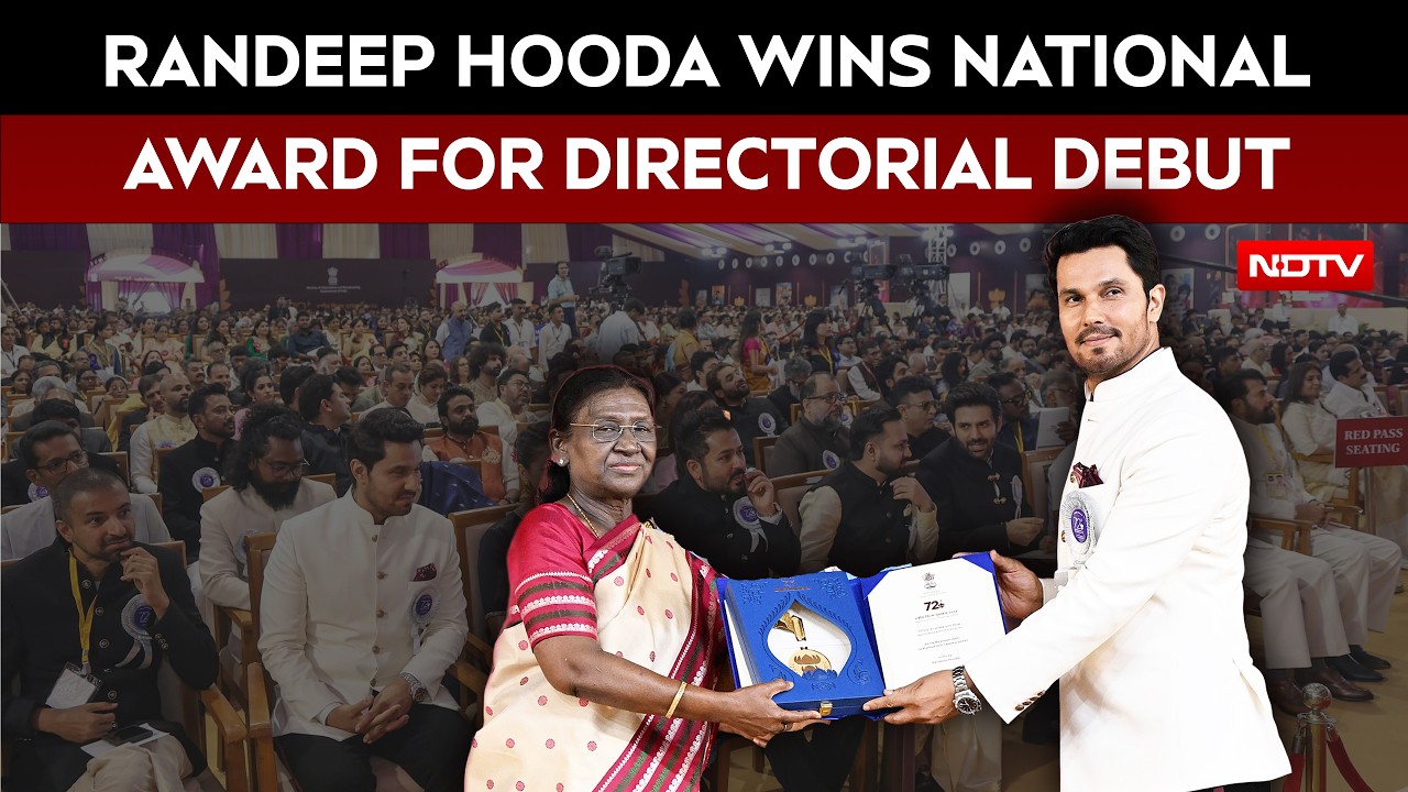 National Awards 2026 | Randeep Hooda Wins National Award For Directorial Debut