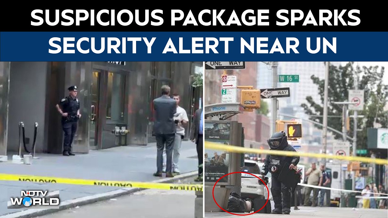 UNGA 2026 | Suspicious Package Sparks Security Alert Near UNGA Venue