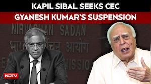 Kapil Sibal Seeks Chief Election Commissioner Gyanesh Kumar&rsquo;s Suspension