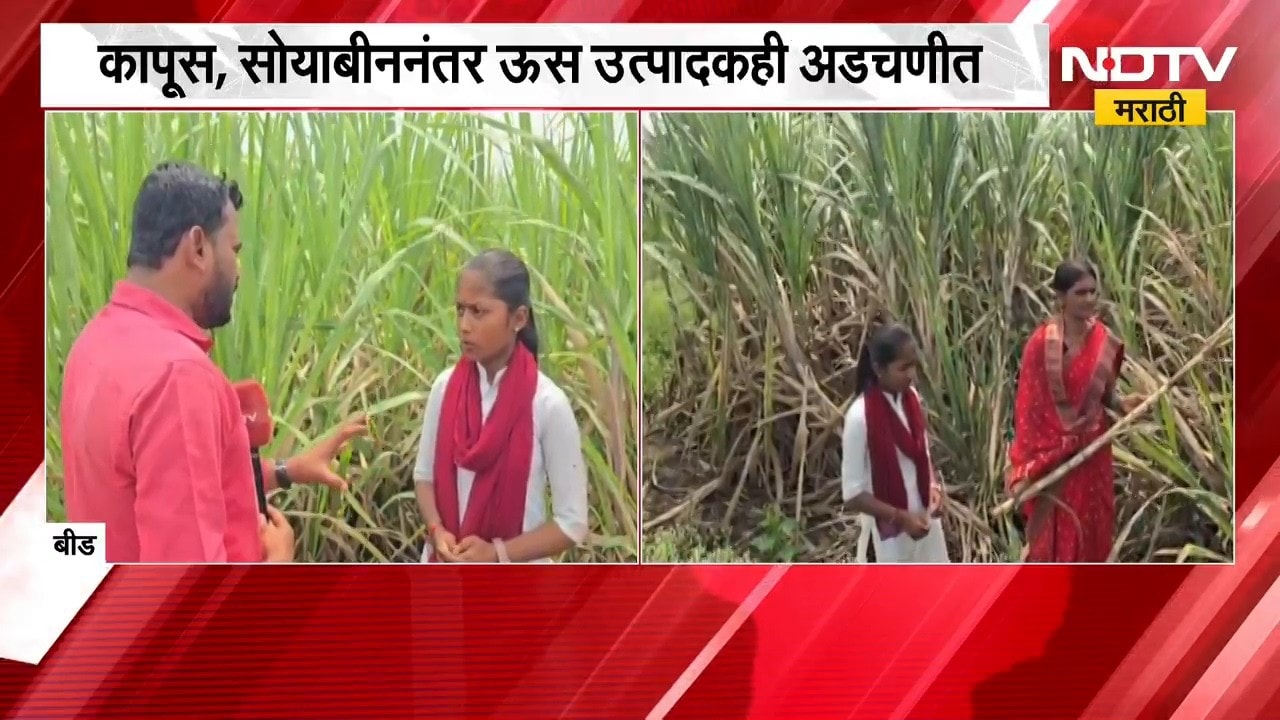 Beed Drought | बीड जिल्ह्यावर कोरड्या दुष्काळाचं सावट, पाण्याअभावी ऊस उत्पादक शेतकरी संकटात