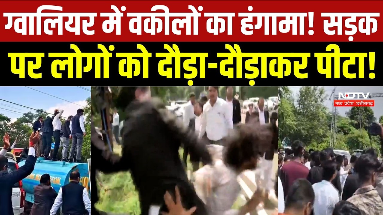 Bhopal Lawyers Protest: प्रदर्शन के नाम पर गुंडागर्दी? आम लोगों और मीडिया से मारपीट का आरोप |MP News