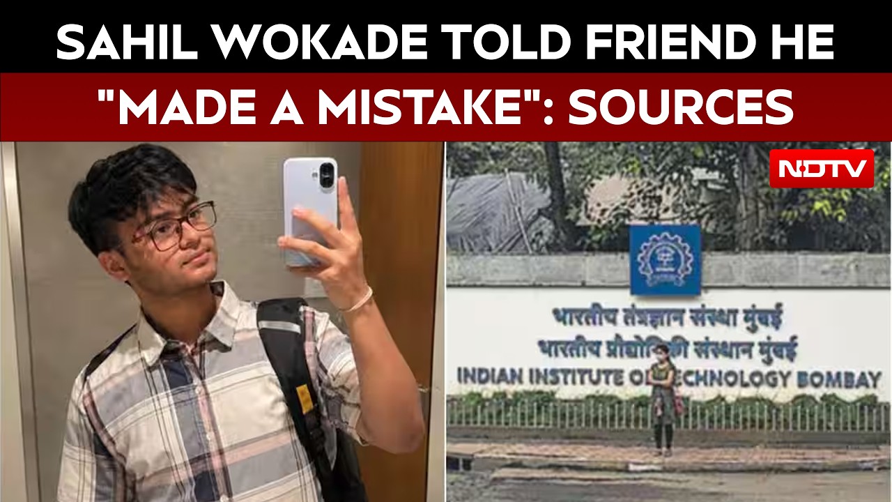 Hours Before Death, IIT Bombay Student Told Friend He "Made A Mistake": Sources