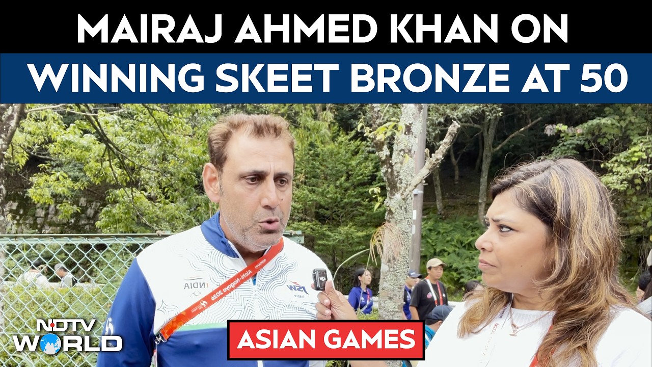 Mairaj Ahmed Khan On Winning Skeet Bronze At 50: “Youngsters Keep Pushing Me”
