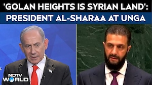UNGA 2026 | 'Golan Heights Is Syrian Land': Syrian President Ahmad Al-Sharaa Criticises Israel