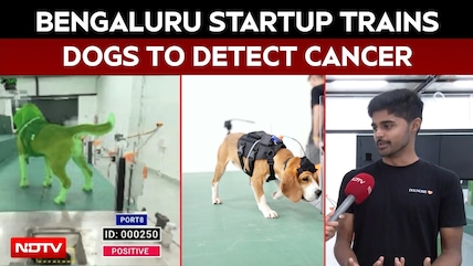 Bengaluru Startup Trains Dogs To Detect Cancer Using Breath, AI & Sensors