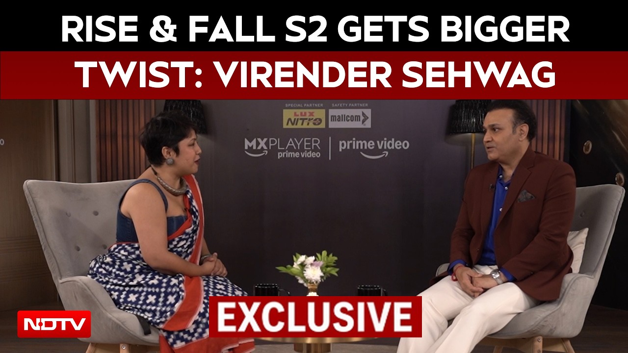 Virender Sehwag Reveals How Rise & Fall Season 2 Puts The Power In Viewers' Hands | NDTV Exclusive