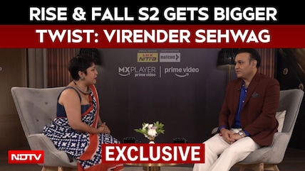 Virender Sehwag Reveals How Rise & Fall Season 2 Puts The Power In Viewers' Hands | NDTV Exclusive