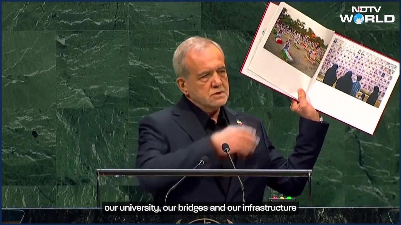 UNGA 2026 | 'Iran Will Not Bow To Force': Pezeshkian's Defiant Message To Trump at UNGA