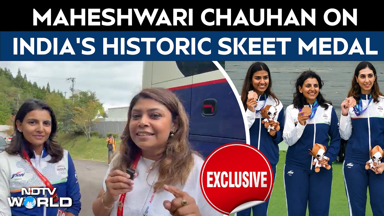 Asia Games 2026 | Maheshwari Chauhan On India's Historic Skeet Medal | NDTV Exclusive
