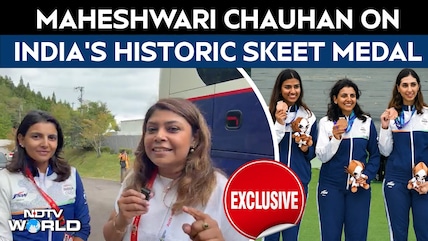 Asia Games 2026 | Maheshwari Chauhan On India's Historic Skeet Medal | NDTV Exclusive