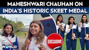 Asia Games 2026 | Maheshwari Chauhan On India's Historic Skeet Medal | NDTV Exclusive