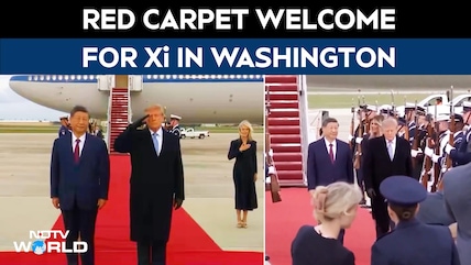 Xi Jinping Begins Three-Day US Visit With Red Carpet Welcome From Trump