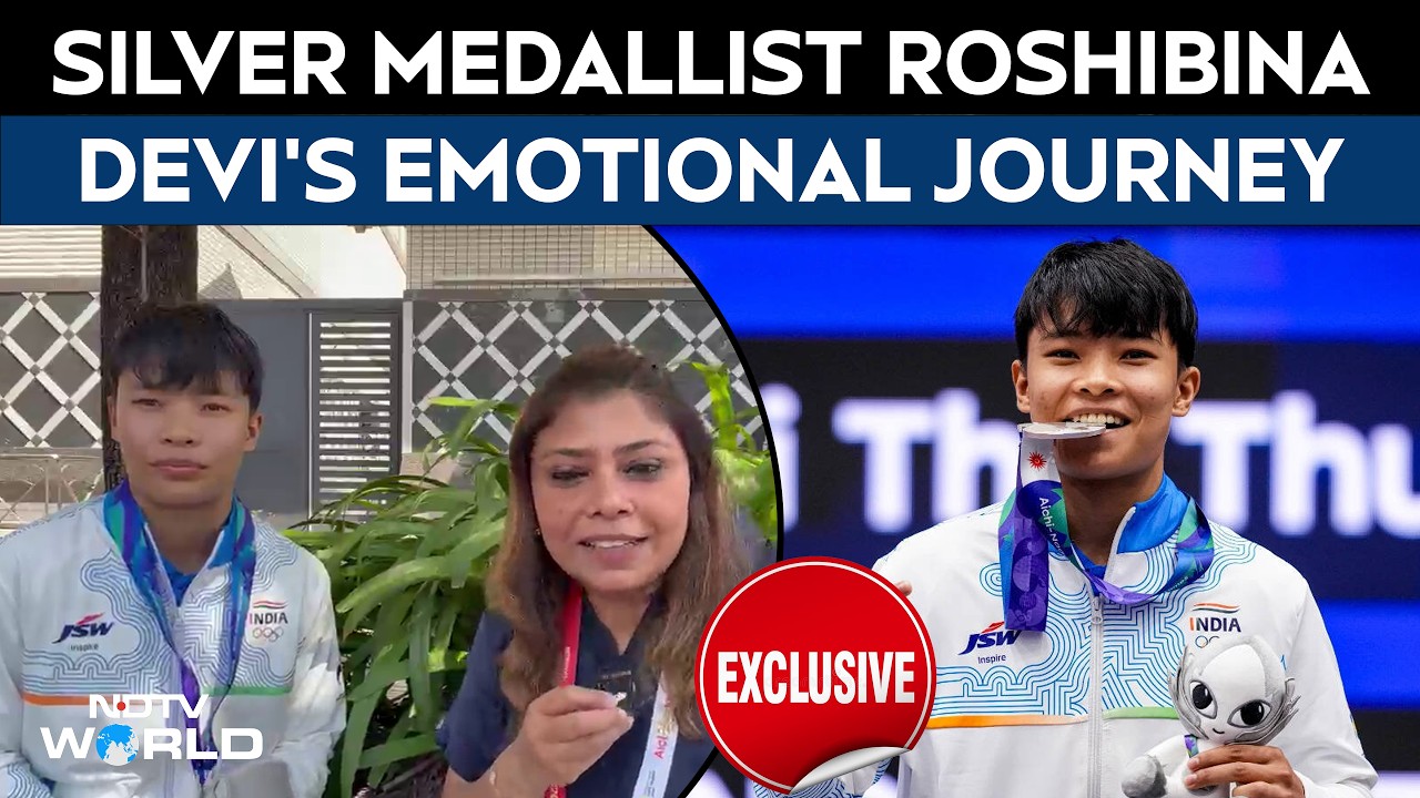 Asian Games | "Parents Never Bought New Clothes": Silver Medalist Roshibina Devi's Emotional Journey