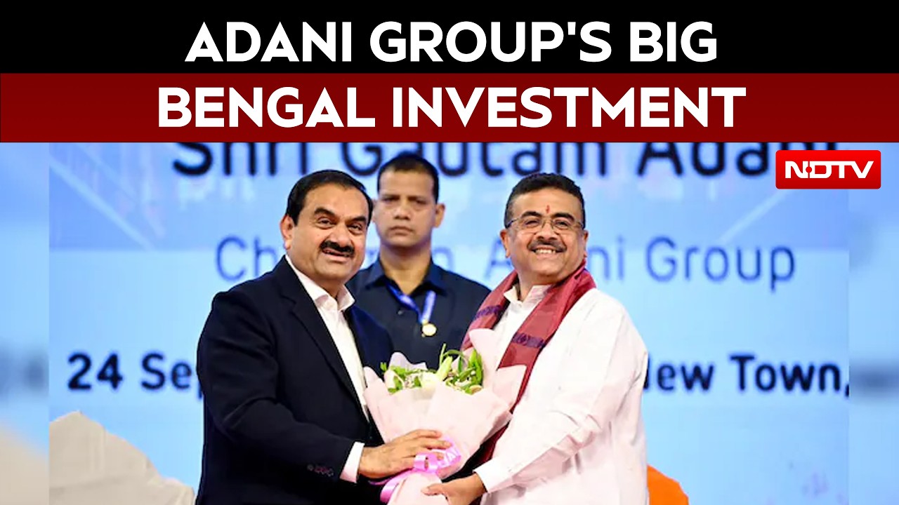 Adani Group To Invest Over Rs 1 Lakh Crore In Bengal By 2035: Gautam Adani