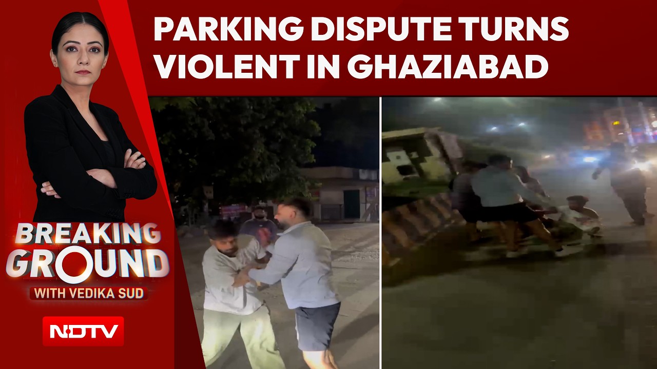 Ghaziabad Road Rage: Parking Dispute Turns Violent Outside Indirapuram Mall