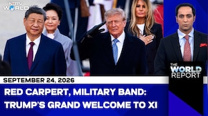 Red Carpet, Military Band & A Flyover: Trump Rolls Out The Grandeur For Xi Jinping