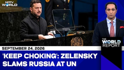 Zelenskyy Calls For Increased Pressure On Russia's Revenues At UNGA