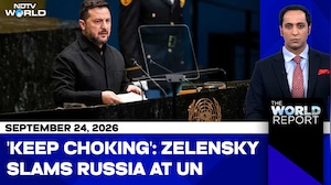 Zelenskyy Calls For Increased Pressure On Russia's Revenues At UNGA