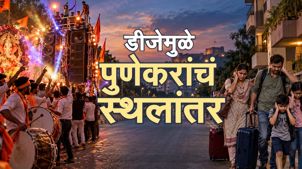 Special Report| DJ मुळे पुणेकरांचं स्थलांतर, विसर्जन मिरवणुकीआधी अनेक पुणेकरांनी Pune सोडलं