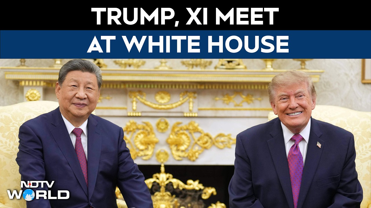 Trump, Xi Meet At White House: US-China Trade, AI And Security On Agenda