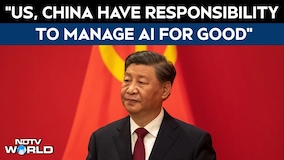 Xi Jinping On AI: &ldquo;US, China Have Responsibility To Manage AI For Good&rdquo;