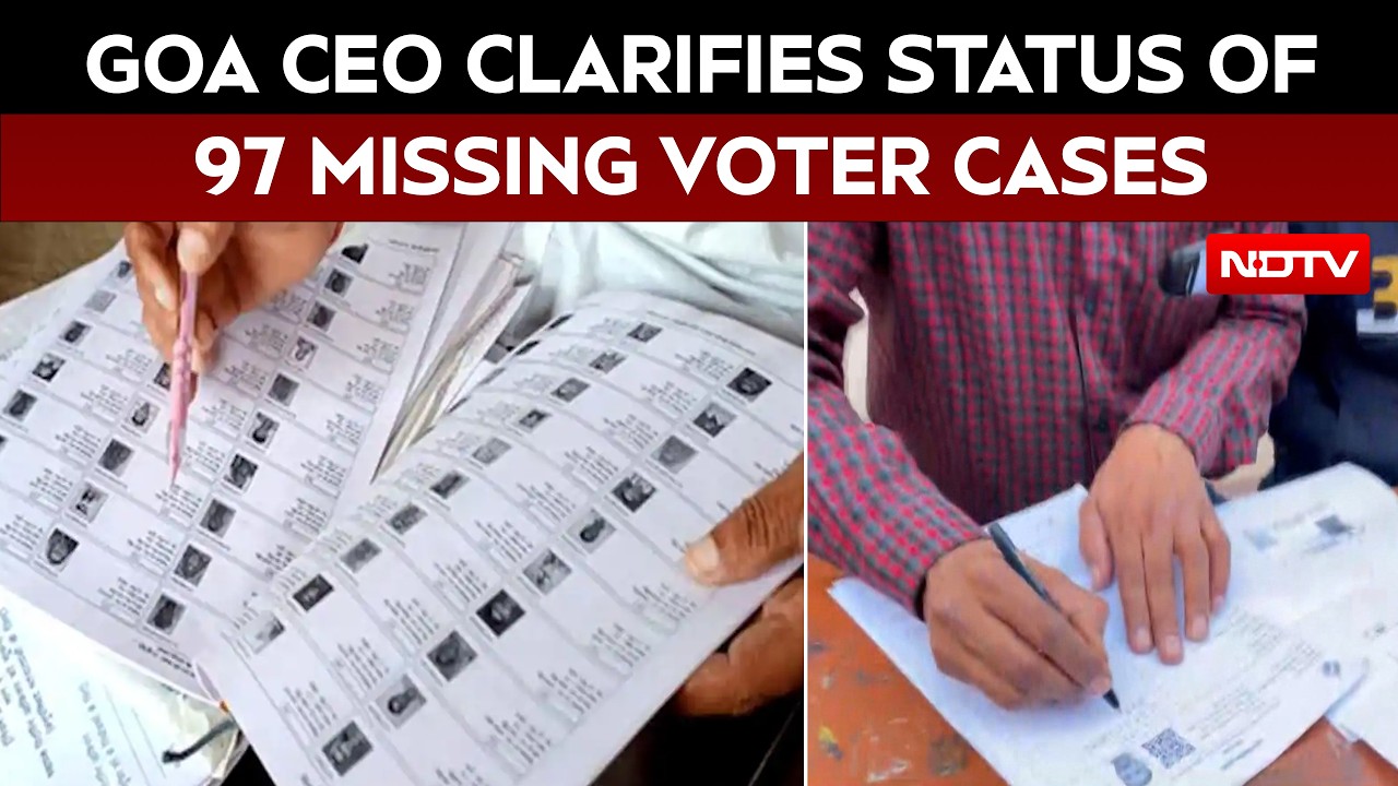 Goa CEO Clarifies Status Of 97 Voter Cases Missing From February Final Roll