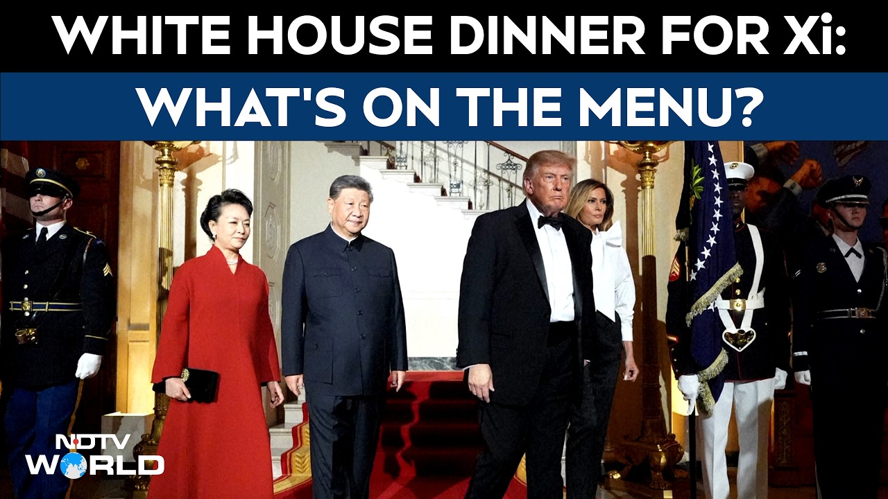 Donald Trump News | US State Dinner Menu For Xi Jinping Has American Classics With Chinese Influence
