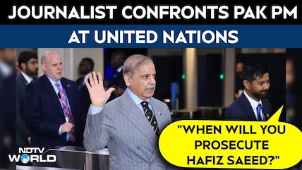 Pakistan PM Sharif Asked About Hafiz Saeed And Terror Allegations, Does Not Respond