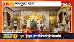Nagpur cha Raja | नागपूरचा राज गणेश मंडपाची मिरवणूक निघणार, कसा आहे नागपुरात विसर्जनाचा उत्साह? पाहा