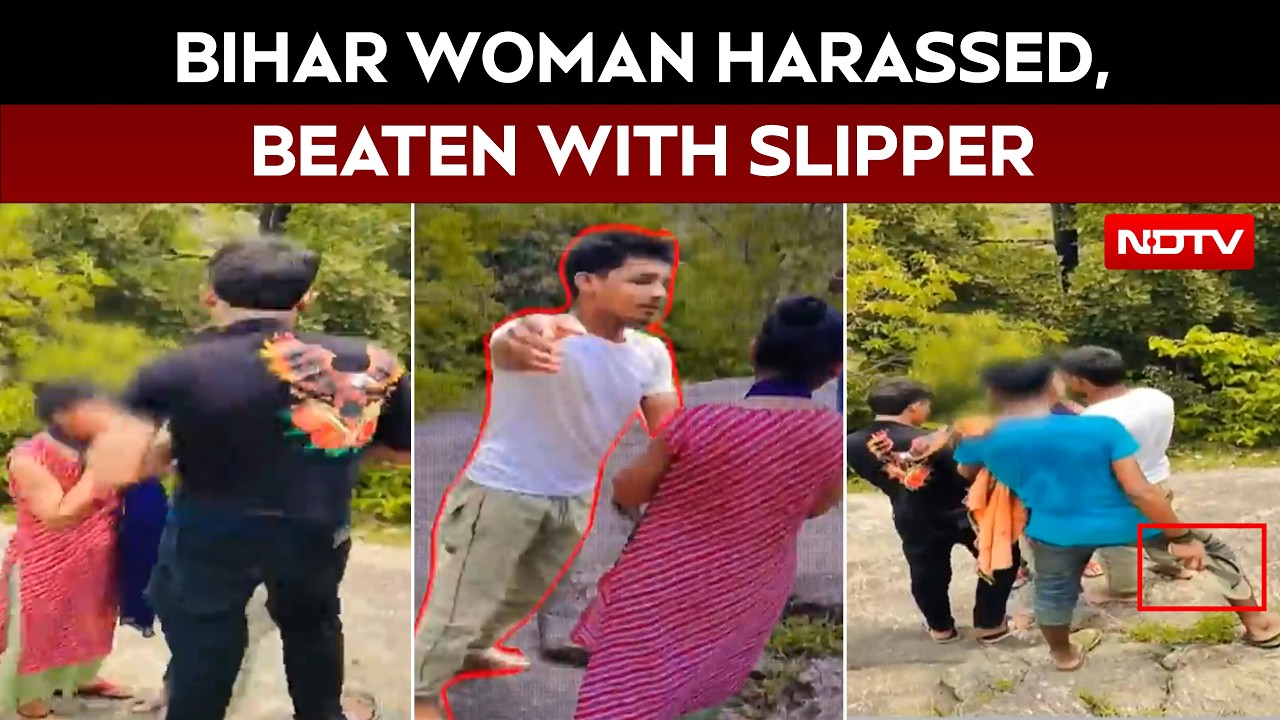 On Camera, 6 Men Assault Woman With Slippers At Tourist Site In Bihar