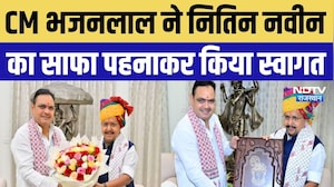 CM Bhajanlal Sharma ने Nitin Nabin का साफा पहनाकर किया स्वागत | Rajasthan News