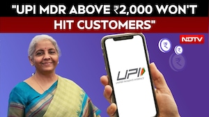 UPI MDR Above ₹2,000 Won&rsquo;t Be Passed To Customers, Says Nirmala Sitharaman