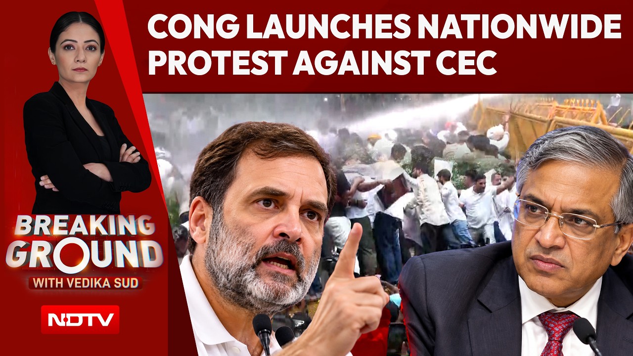 Congress Launches Nationwide Protests Against CEC Gyanesh Kumar, Demands His Resignation
