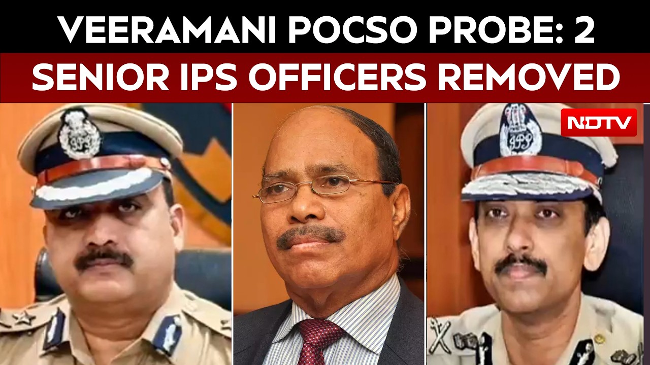 Veeramani POCSO Case: Tamil Nadu Orders Fresh Probe, 2 Senior IPS Officers Removed