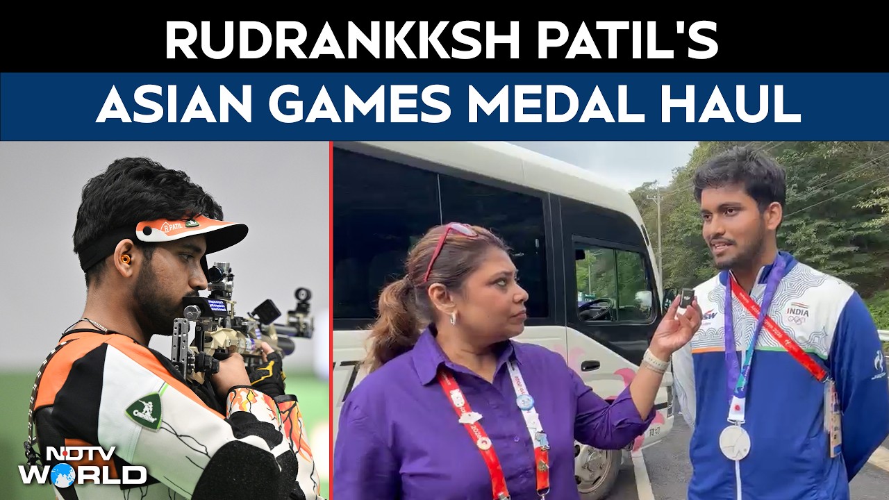 Rudrankksh Patil’s Asian Games Medal Haul: 2 Silvers, Bronze & LA 2028 Olympic Quota Ambition