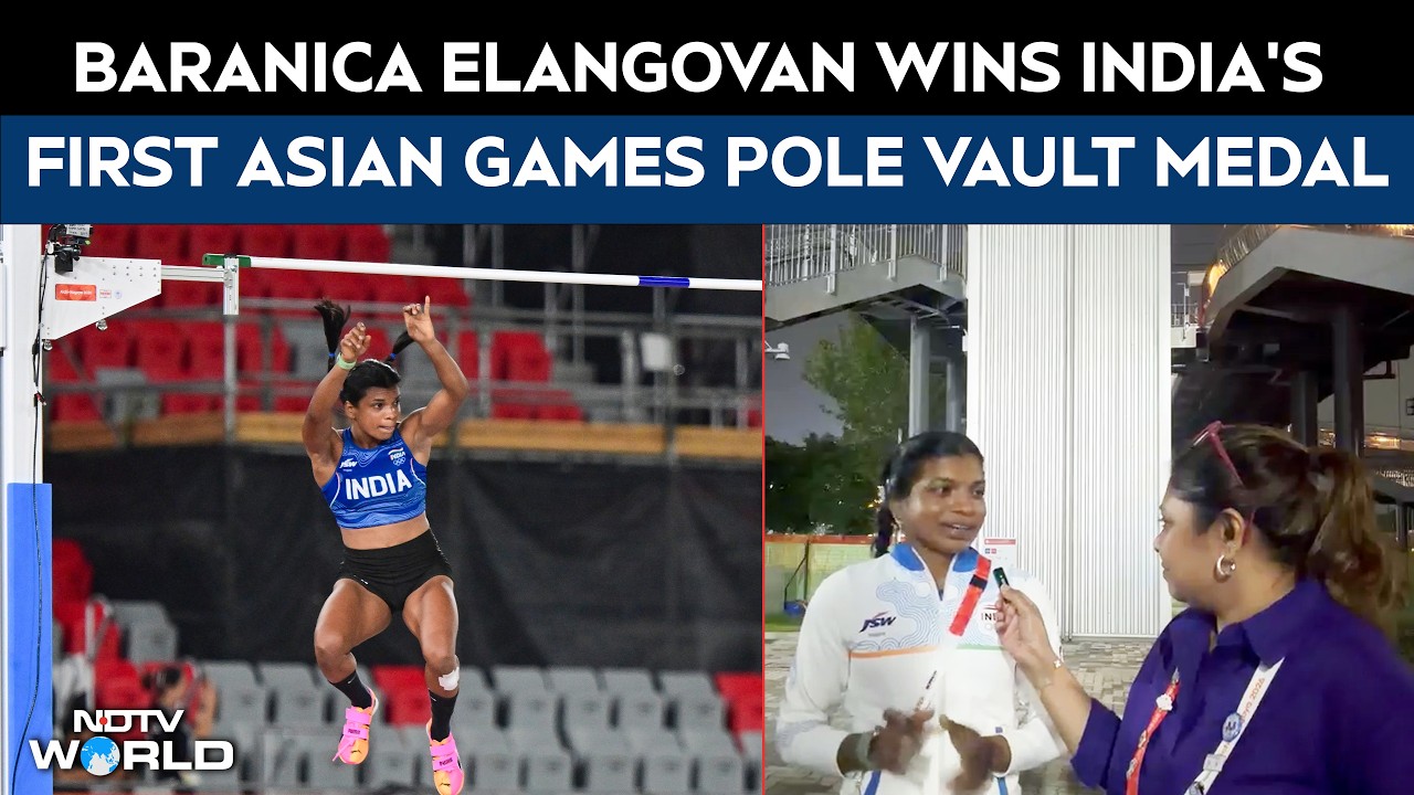 Baranica Elangovan Makes History With India’s First Asian Games Pole Vault Medal