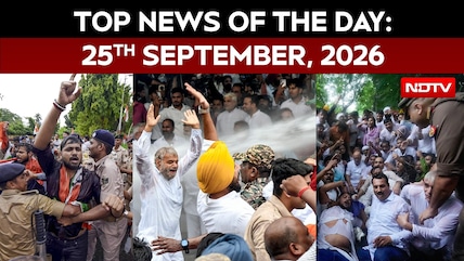 Congress Stages Nationwide Protest Against CEC | Top News Of The Day: 25th September, 2026