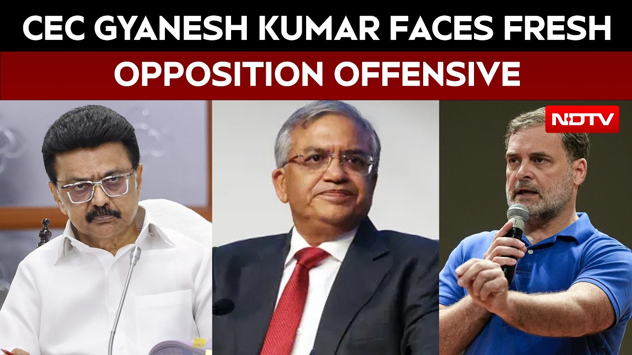 Gyanesh Kumar Row Escalates As Opposition Pushes Removal Motion Against CEC