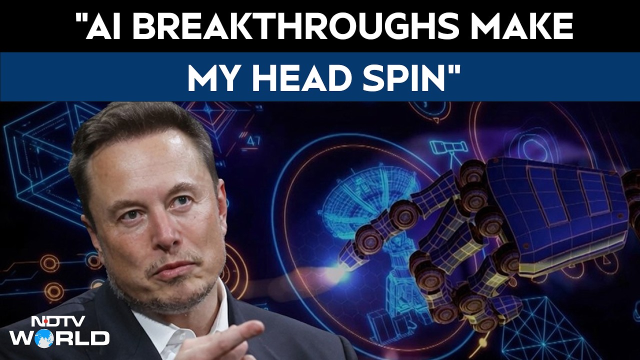 Elon Musk Says AI Advances Are Happening So Fast They Make His Head Spin