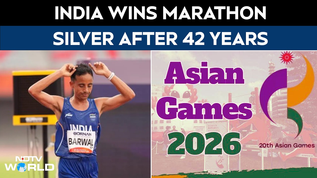 Asian Games 2026 | India's 44-Year Wait Ends As Sawan Barwal Clinches Silver In Men's Marathon