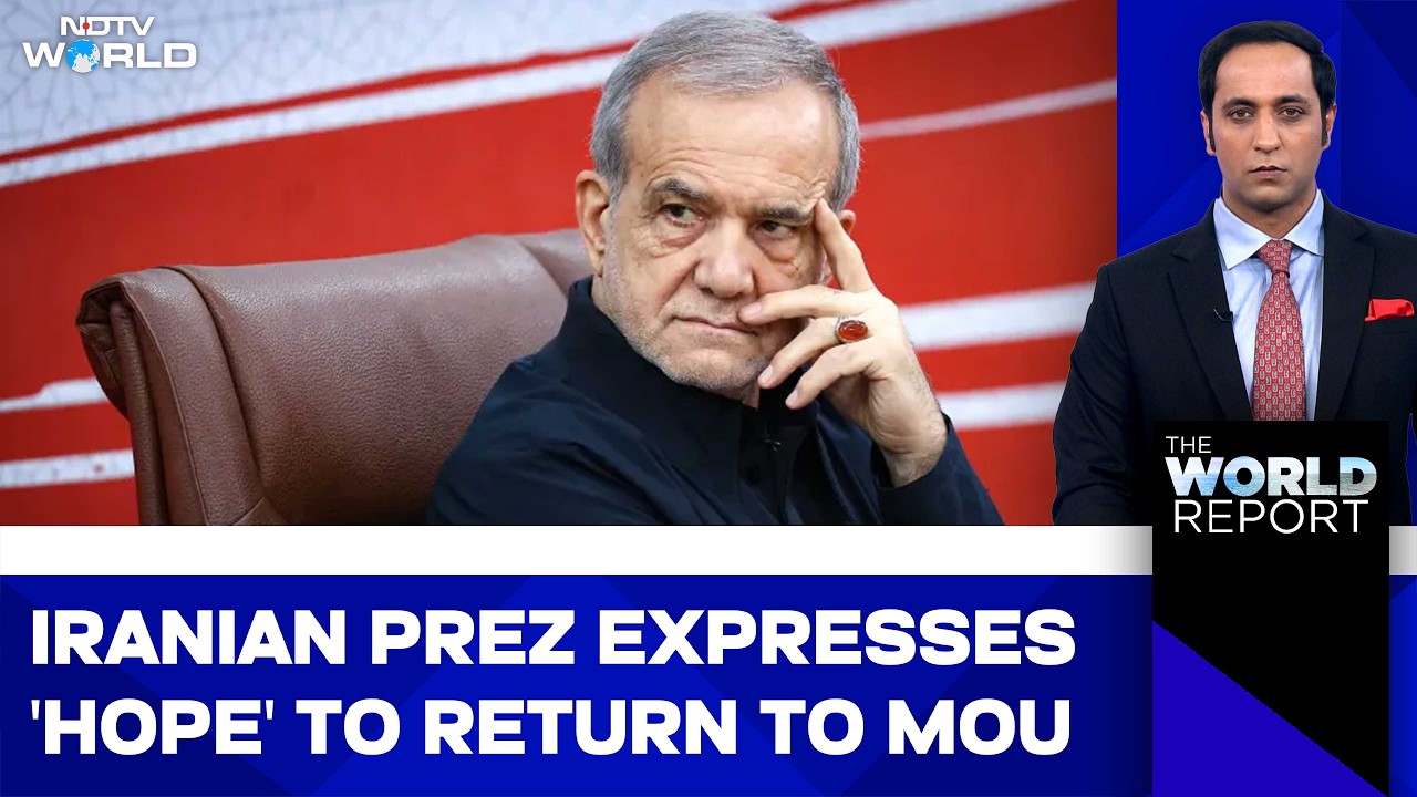 West Asia War : Pezeshkian Expresses Hope To Return To MOU Before US Midterm Elections