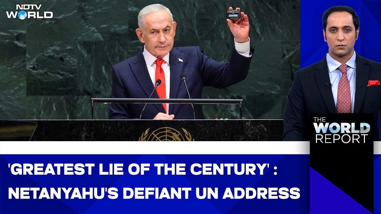 Netanyahu's UNGA Address : Iran War, Gaza Genocide, Mayor Mamdani In Focus