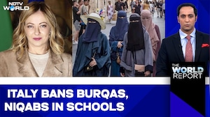 Burqa, Niqabs Banned In Italy : Meloni Calls Burqa Ban A 'Security' Issue