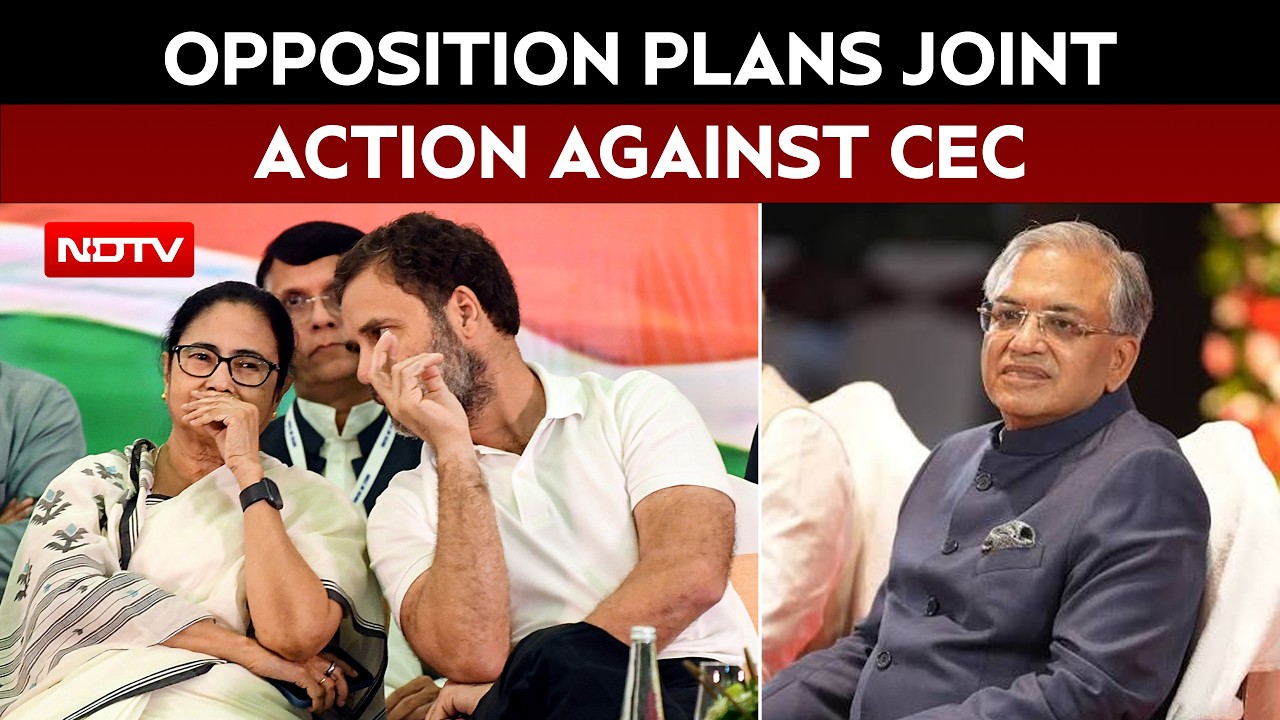 Gyanesh Kumar Latest News | INDIA Bloc Leaders Coordinate Fresh Move Against CEC Gyanesh Kumar