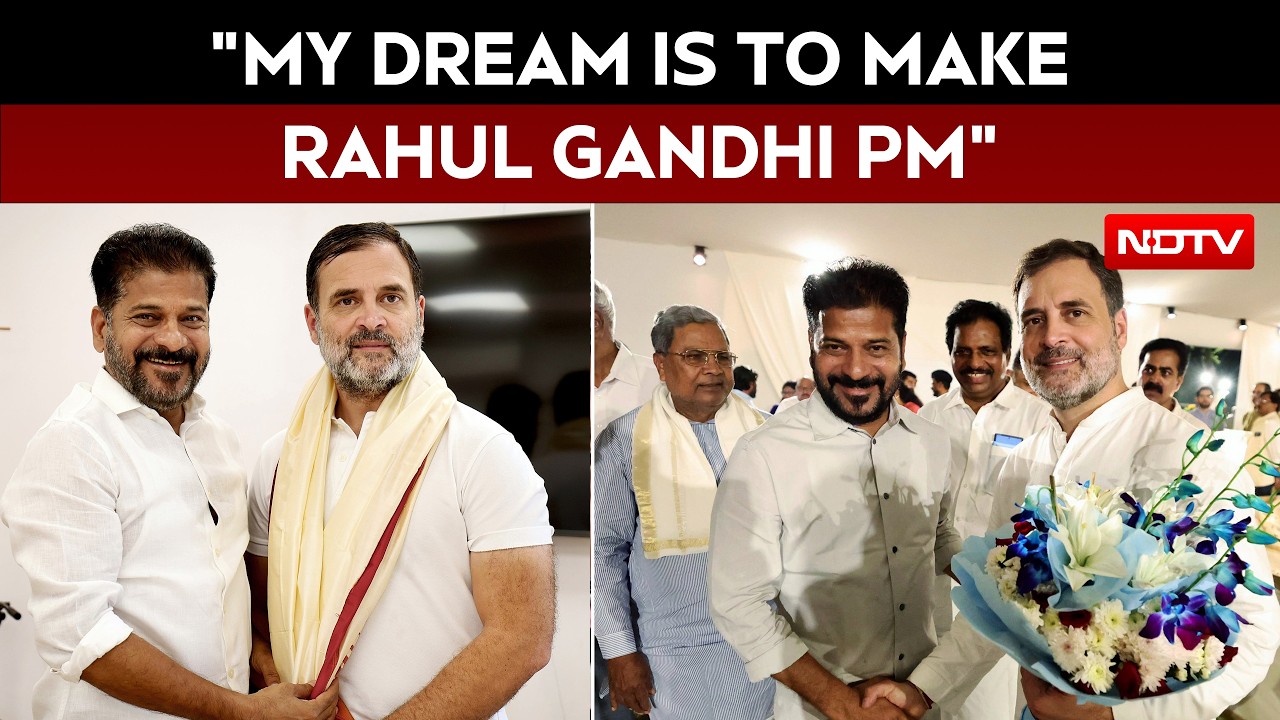 Rahul Gandhi Latest News | Revanth Reddy Backs Rahul Gandhi For PM, BJP Hits Back At Congress