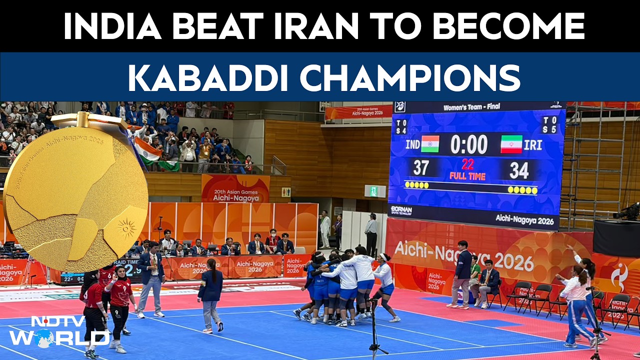 Women's Kabaddi Final: India Women Edge Past Iran In Thrilling Final, Clinch Gold