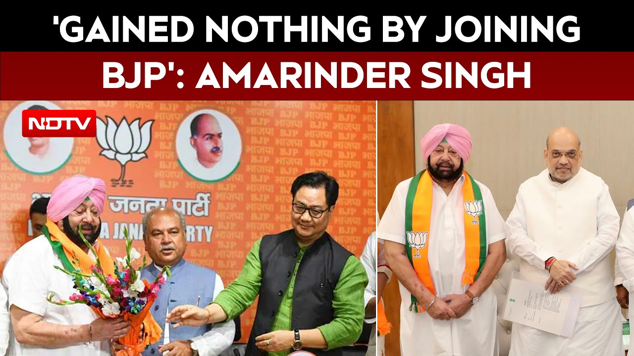 Punjab Elections | Amarinder Singh’s Remark Triggers AAP Attack: 'Gained Nothing By Joining BJP'
