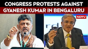 Gyanesh Kumar Latest News | Congress Protests In Bengaluru, Demands CEC Gyanesh Kumar's Resignation